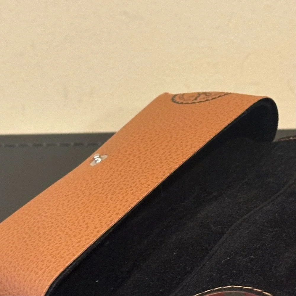 Ray-Ban Sunglasses Case Tan Brown